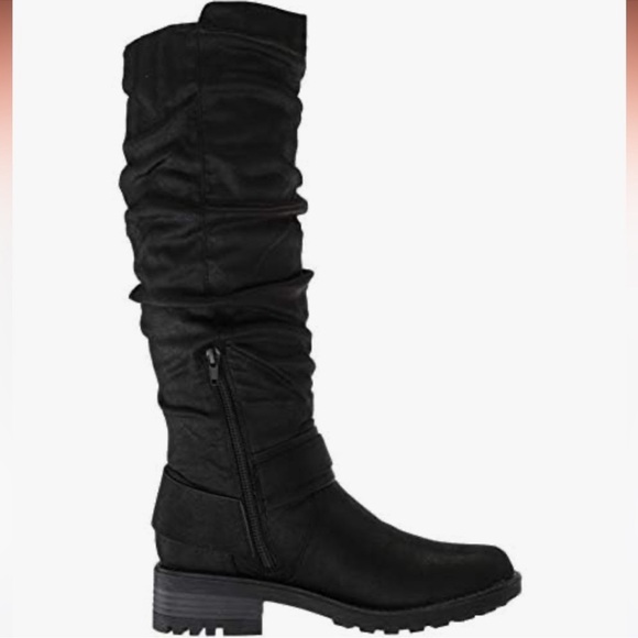 CARLOS BY CARLOS SANTANA Selena Slouchy High Black Boots Size  8.5 NEW - Picture 11 of 11